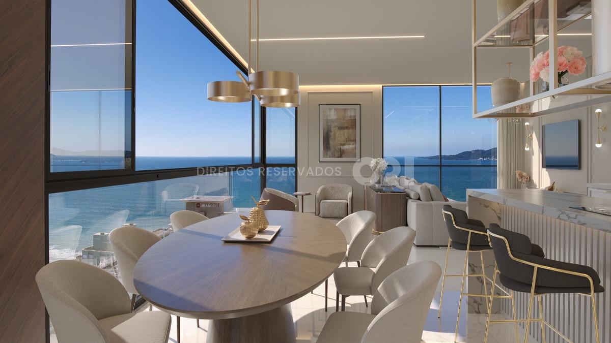 Apartamento com 4 Suítes no The Breeze em Meia Praia, Itapema