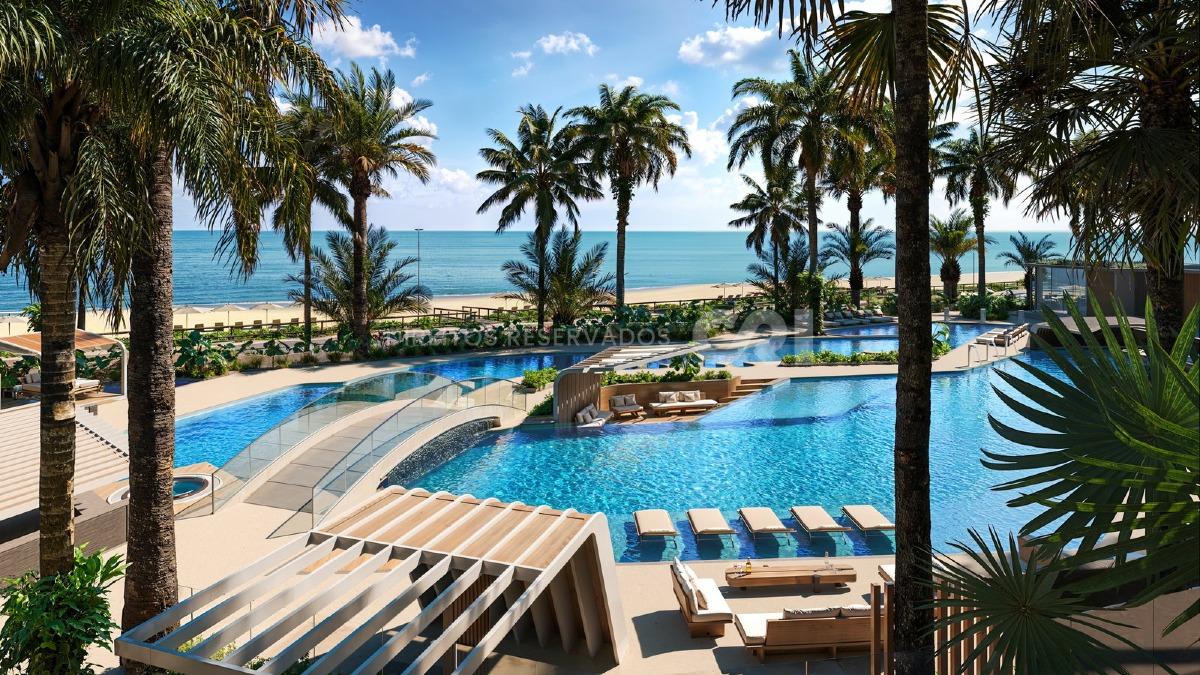 Apartamento com 4 Suítes no Brava Beach Reserva Recife na Praia Brava em Itajaí
