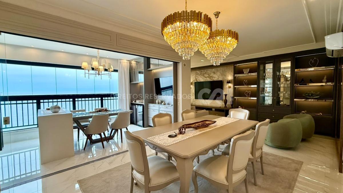 Apartamento frente mar com 4 Suítes no Jardim Europa, Perequê, Porto Belo