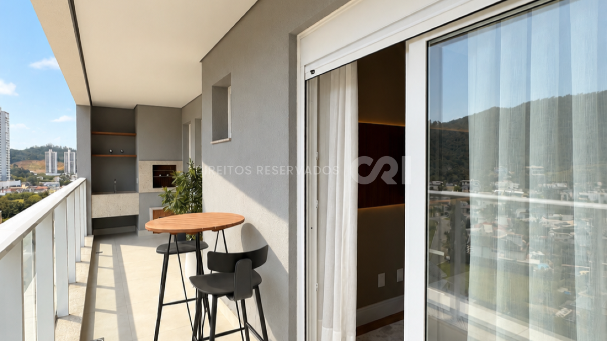 Apartamento decorado com 3 quartos no Salt na Praia Brava, Itajaí
