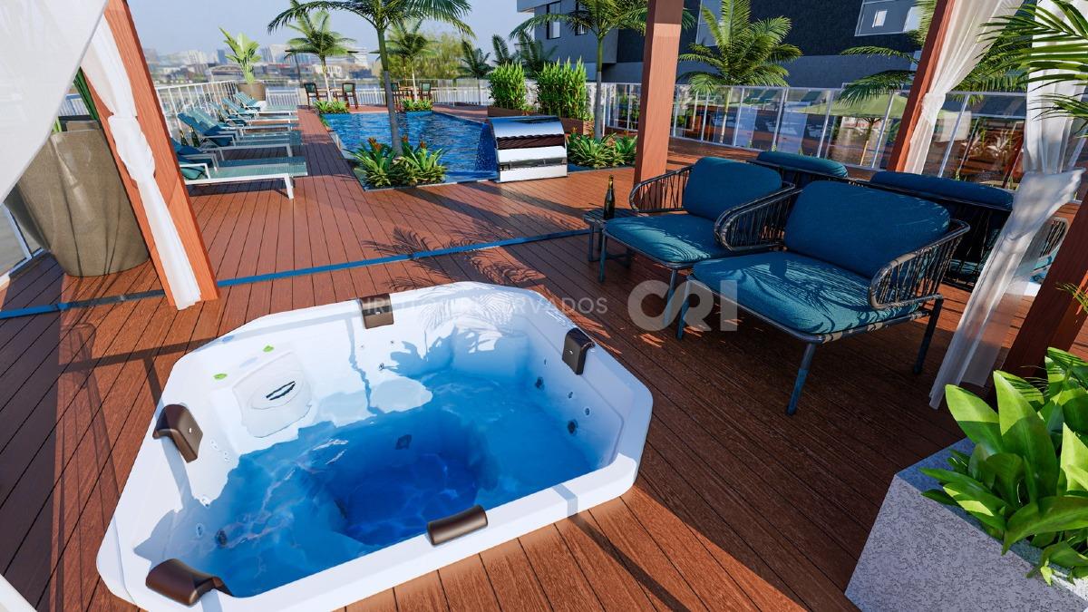 Apartamento com 3 Suítes no Gran Bellagio, Meia Praia, Itapema