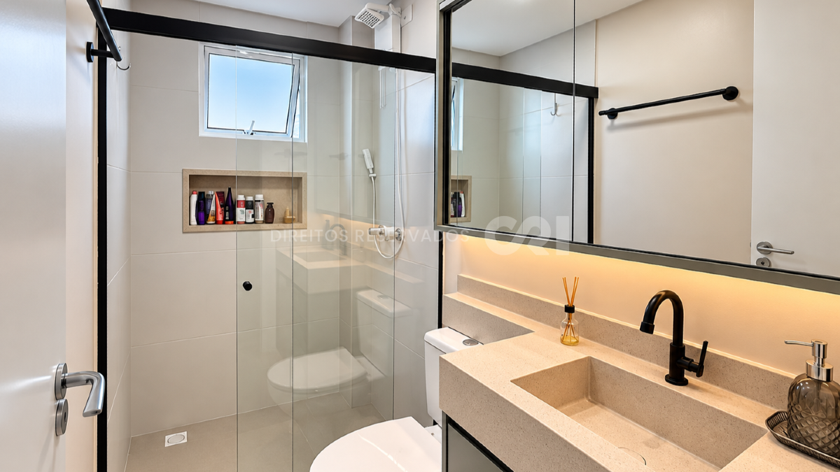 Apartamento com 2 Quartos no Torre di Davi, Nações, Balneário Camboriú