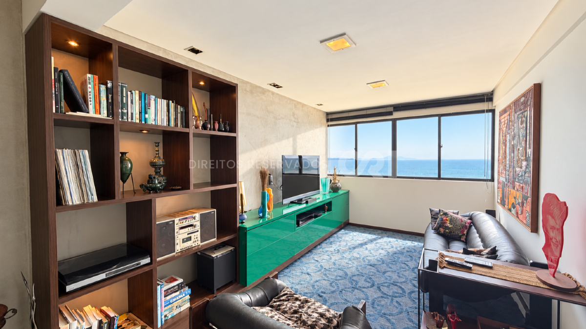 Apartamento frente mar com 1 Dormitório no Camboriú Park na Barra Sul, Balneário Camboriú