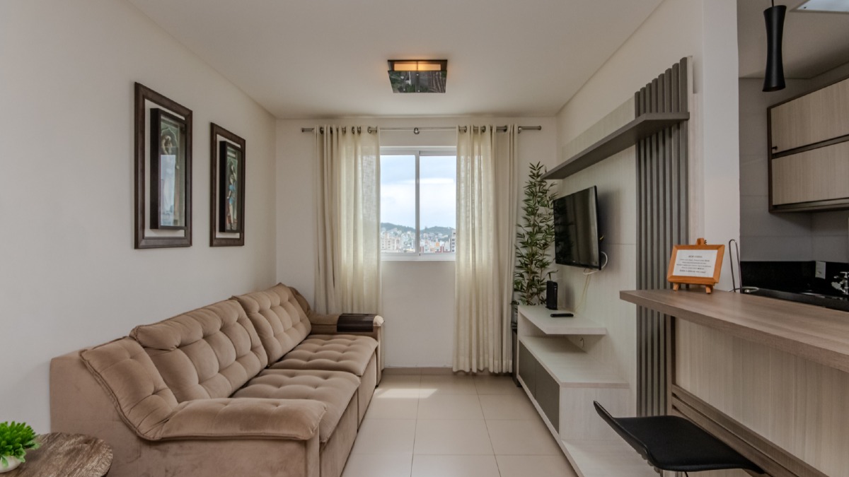 Apartamento Mobiliado com 2 Quartos no Residencial Varekai, Nações, Balneário Camboriú