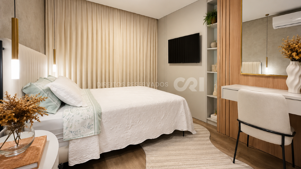 Apartamento Mobiliado com 4 Suítes no Le Blanc na Praia Brava em Itajaí