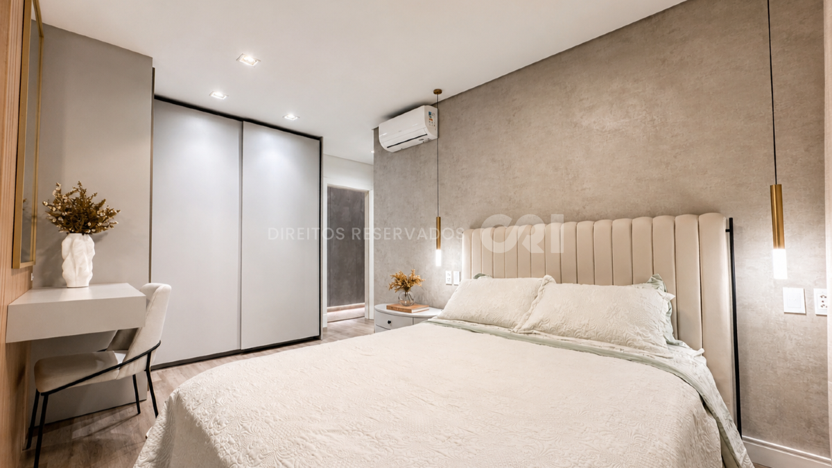 Apartamento Mobiliado com 4 Suítes no Le Blanc na Praia Brava em Itajaí