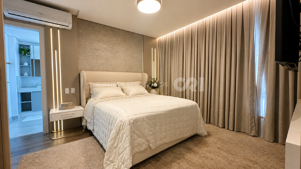 Apartamento Mobiliado com 4 Suítes no Le Blanc na Praia Brava em Itajaí