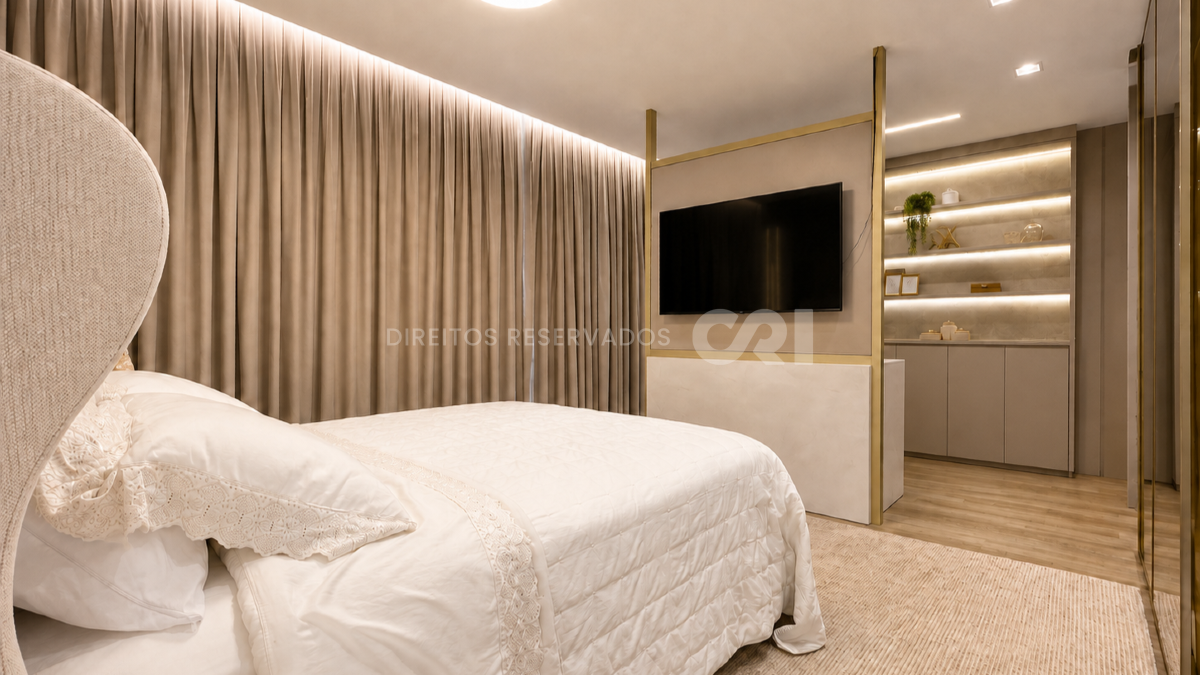 Apartamento Mobiliado com 4 Suítes no Le Blanc na Praia Brava em Itajaí