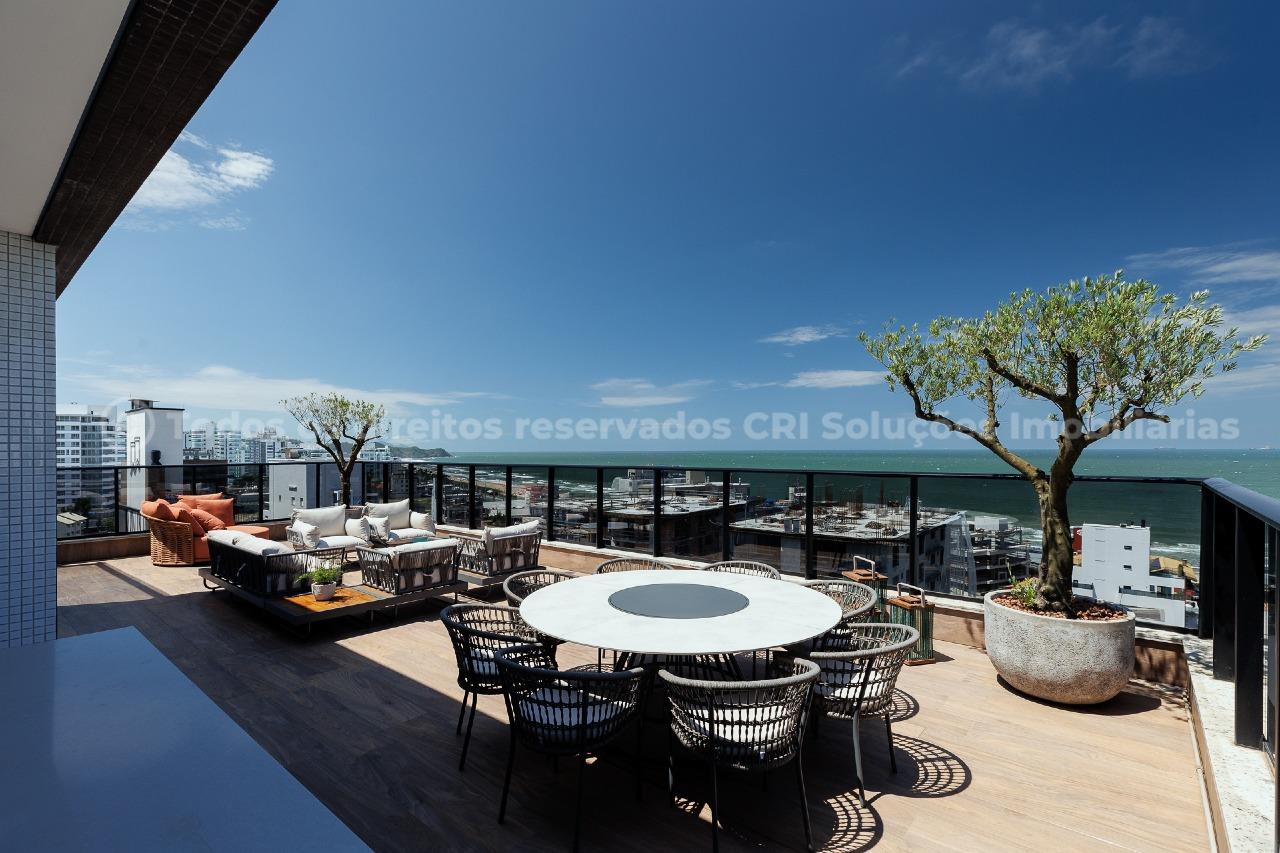 Foto do imóvel Cobertura no Edifício Brava Palace em Itajaí – 4 suítes, piscina privativa e vista para o mar