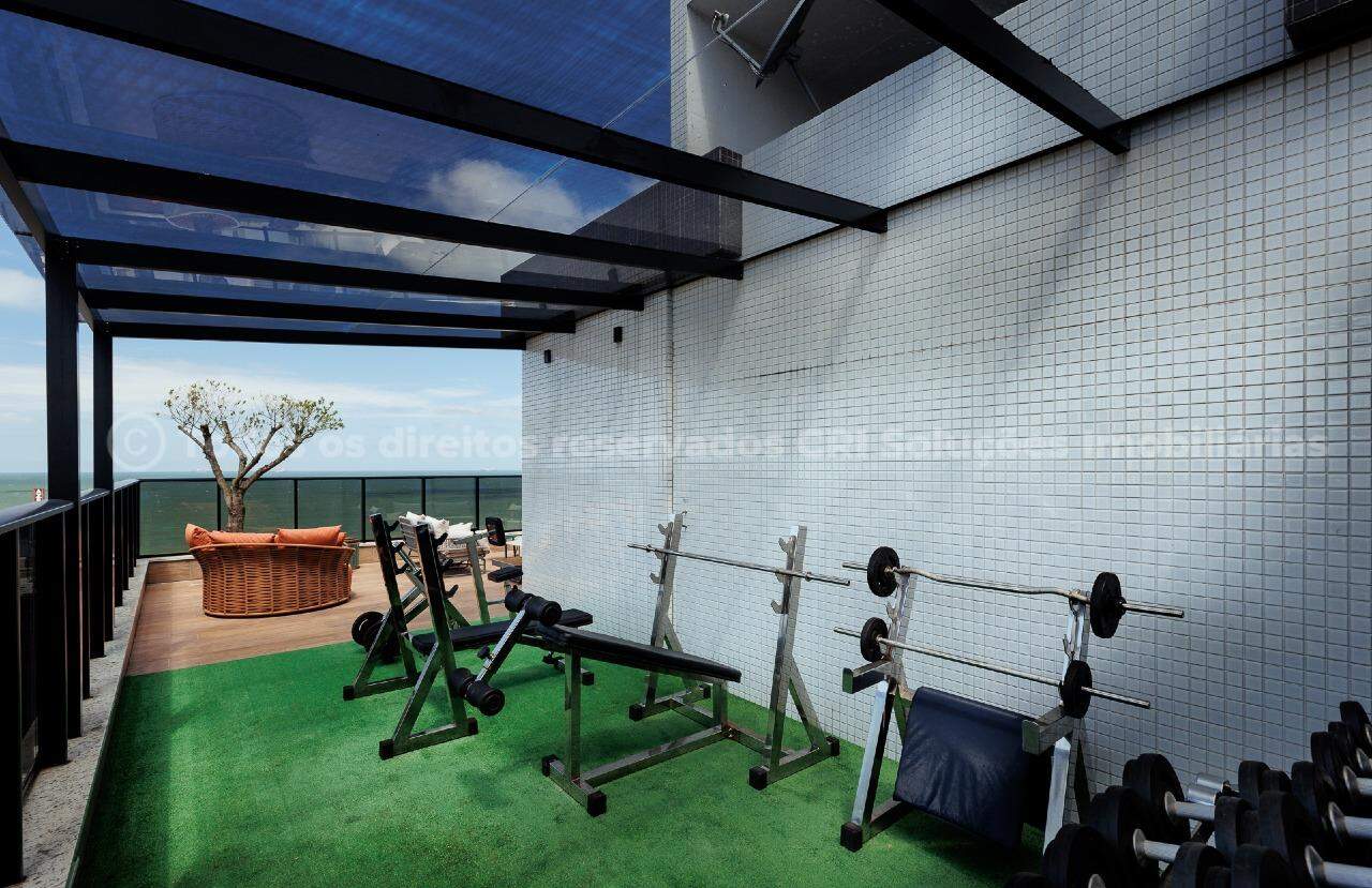 Foto do imóvel Cobertura no Edifício Brava Palace em Itajaí – 4 suítes, piscina privativa e vista para o mar