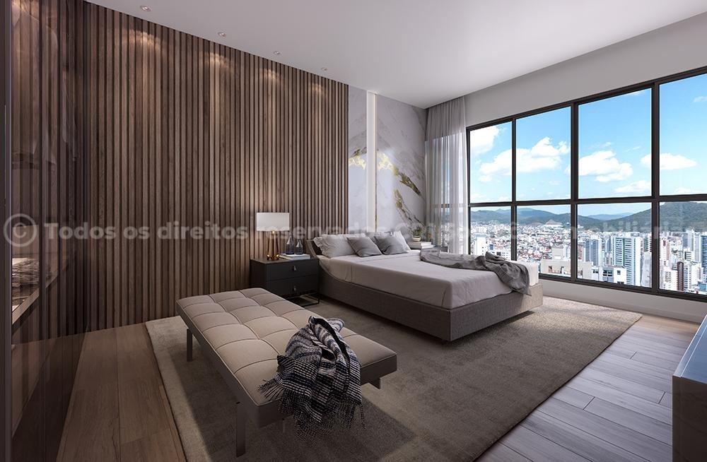 Foto do imóvel Apartamento no Edifício 135 Jardins com 04 suítes vista mar no centro de Balneário Camboriú