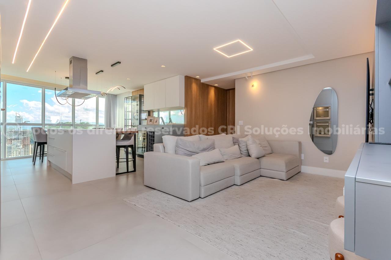 Foto do imóvel Apartamento no Alameda Jardins em Balneário Camboriú – 114m², 3 suítes e vista para o mar