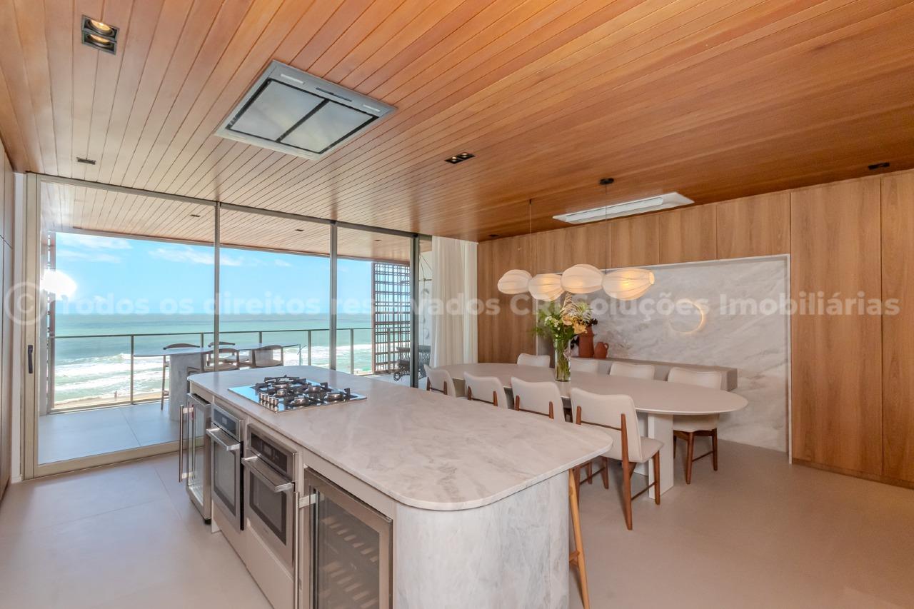 Foto do imóvel Apartamento 4 suítes no Edifício Tirreno em Praia Brava, Itajaí – 229 m² frente mar