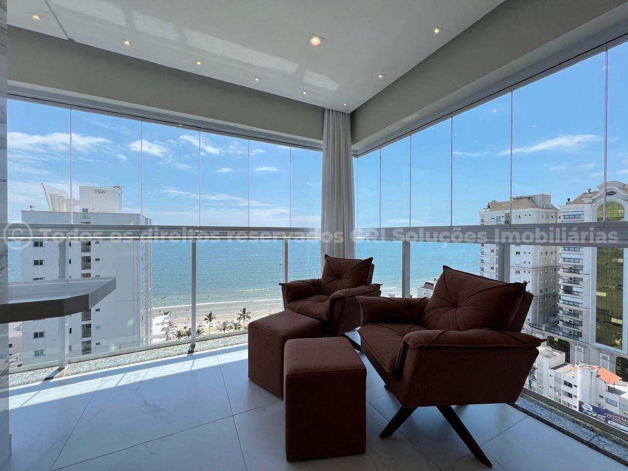 Foto do imóvel Apartamento no Garden Square com 3 suítes e lazer exclusivo – Meia Praia, Itapema