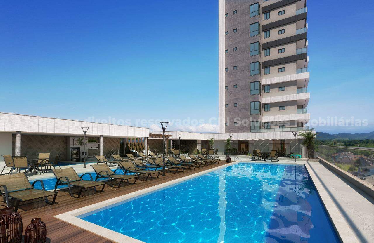 Apartamento com 3 suítes no Riomaggiore Residence na Meia Praia em Itapema