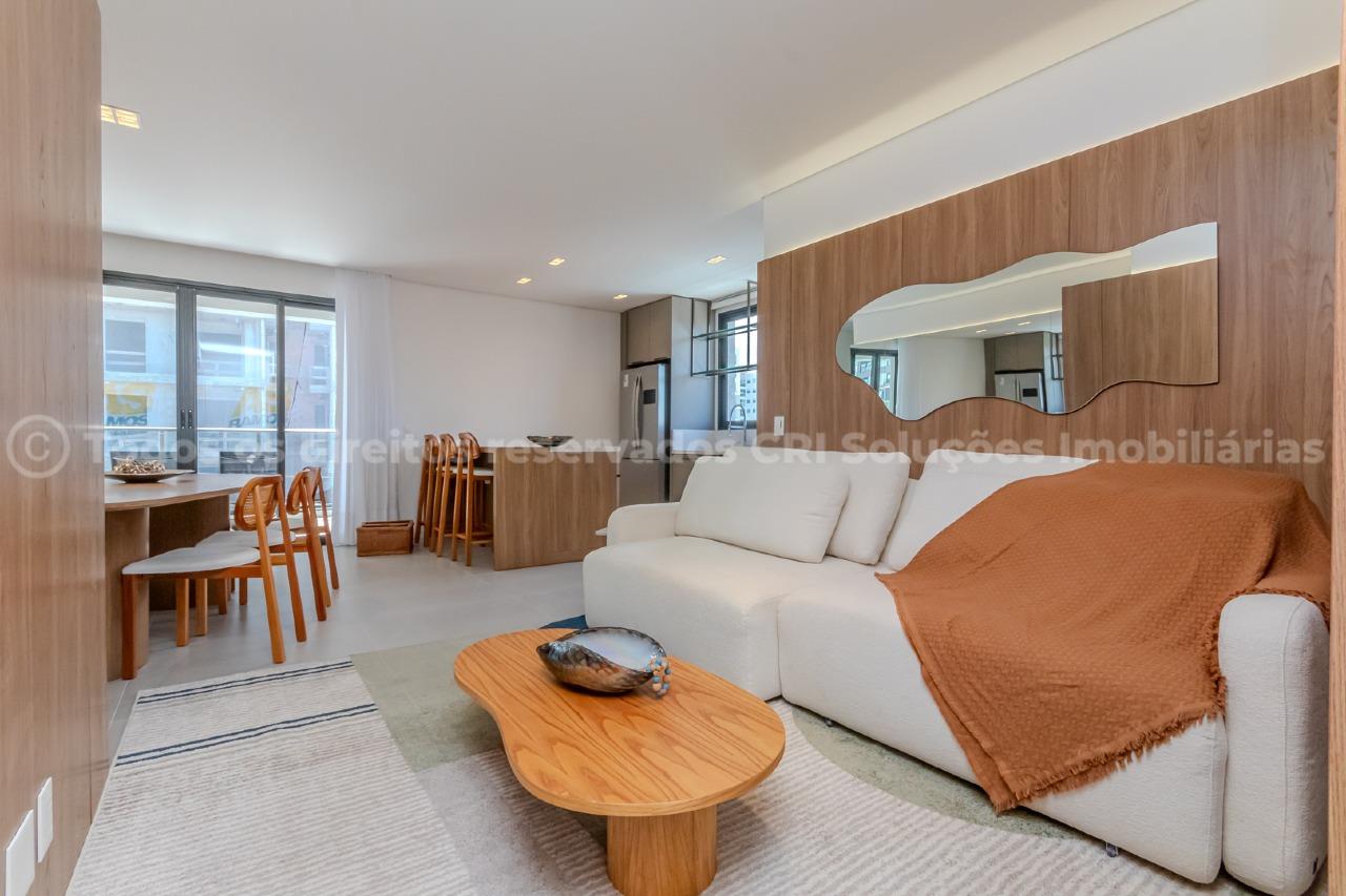 Apartamento mobiliado com 3 suítes e vista para o mar no Edifício Cala d’Or, Praia Brava Itajaí