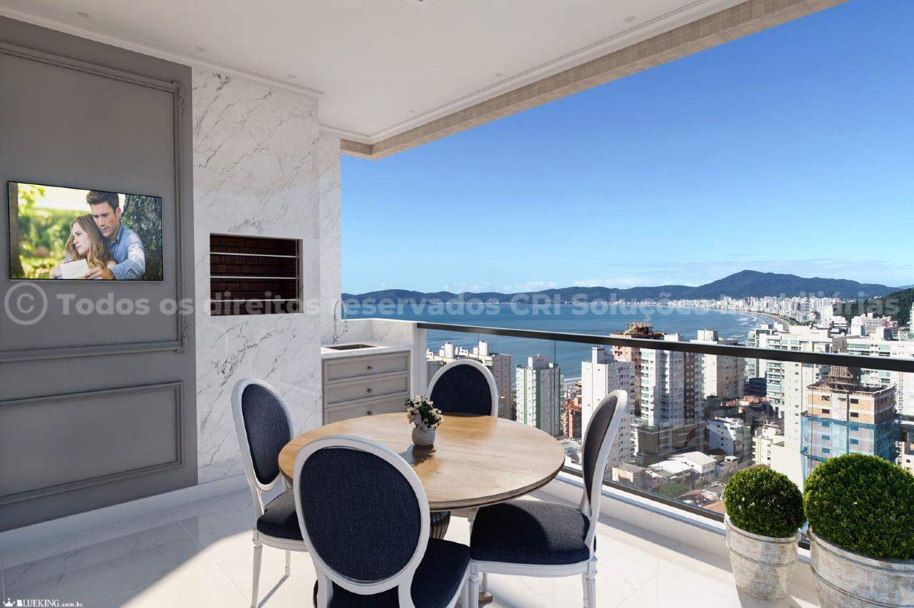 Apartamento no Edifício Imperial Coast com 02 suítes no Centro de Itapema. 