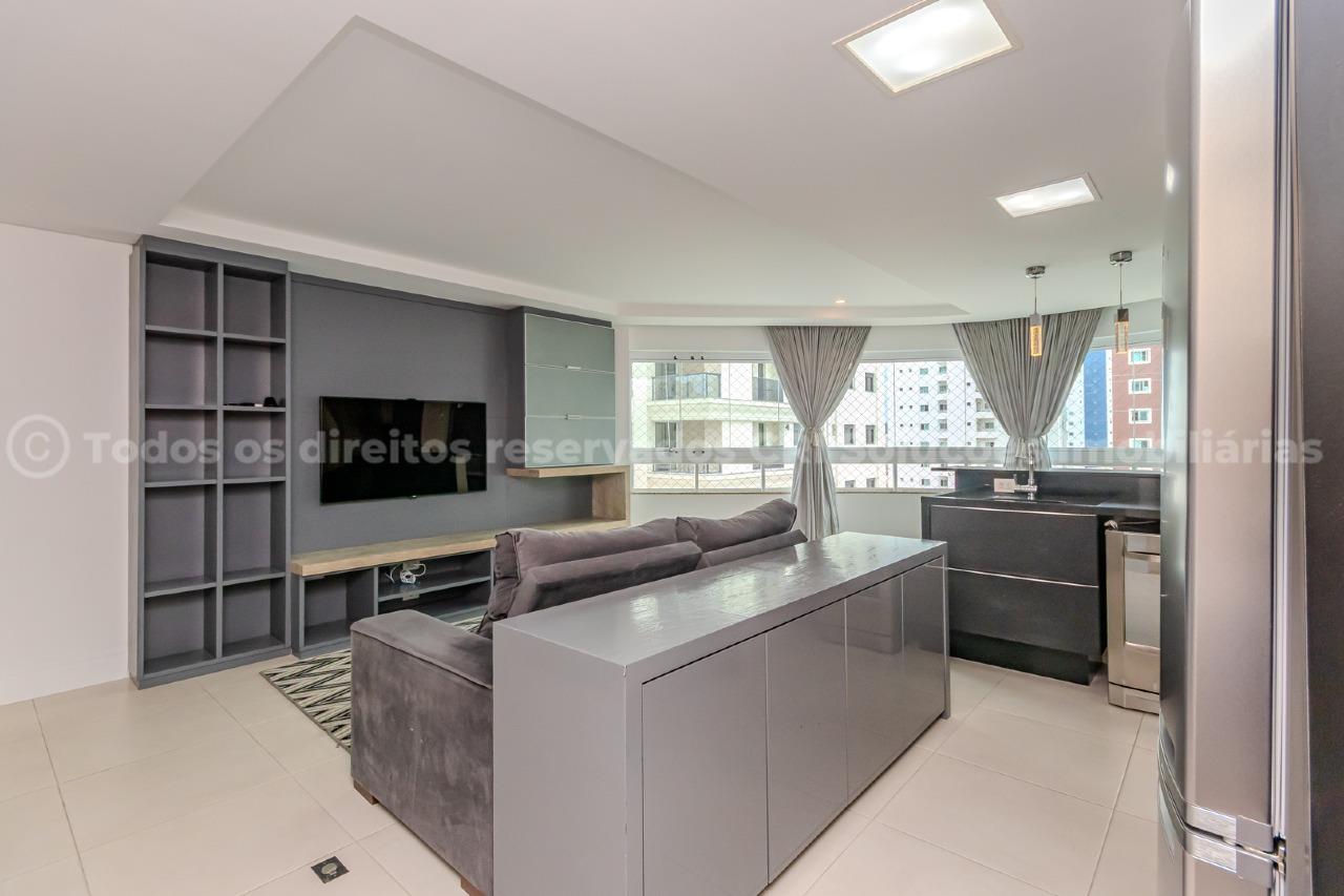 Foto do imóvel Apartamento 2 suítes no Residencial Porto Luna em Balneário Camboriú – 95m² mobiliado