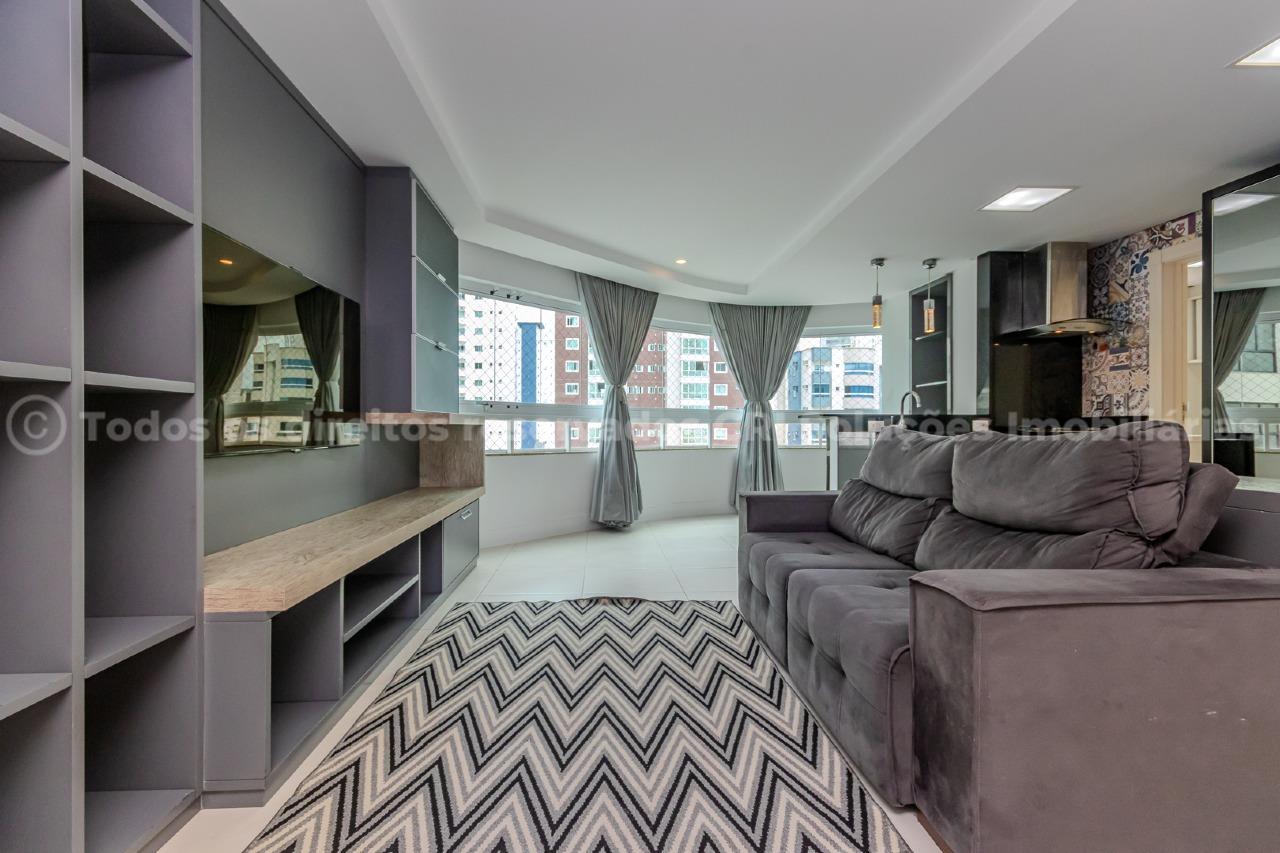 Foto do imóvel Apartamento 2 suítes no Residencial Porto Luna em Balneário Camboriú – 95m² mobiliado