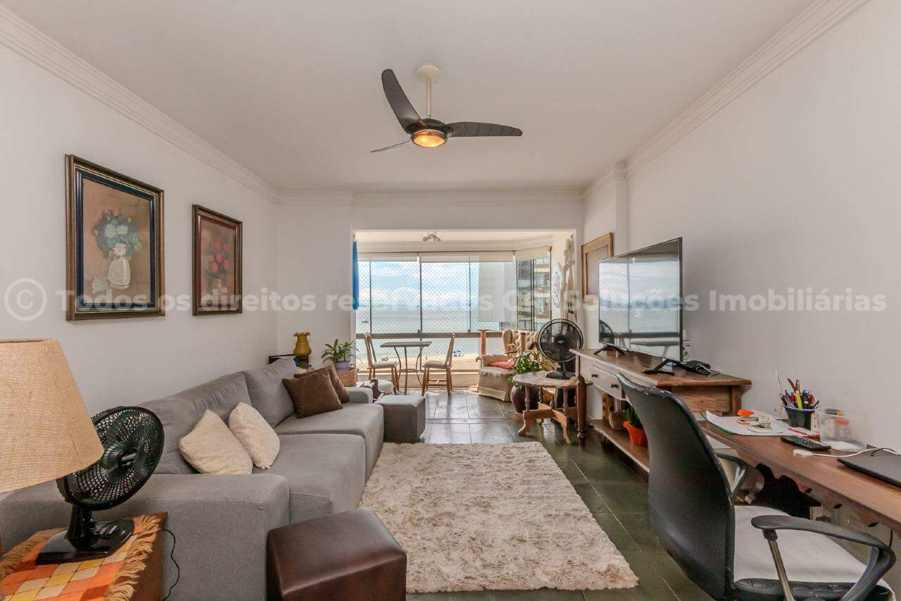 Foto do imóvel Apartamento Mobiliado Vista Mar com 03 dormitórios á venda no Edifício Ilha de São Sebastião na Barra Sul