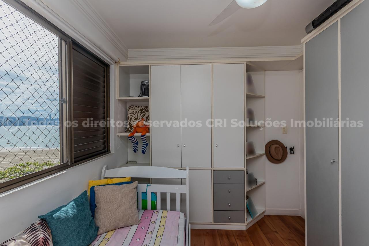 Foto do imóvel Apartamento Mobiliado Vista Mar com 03 dormitórios á venda no Edifício Ilha de São Sebastião na Barra Sul
