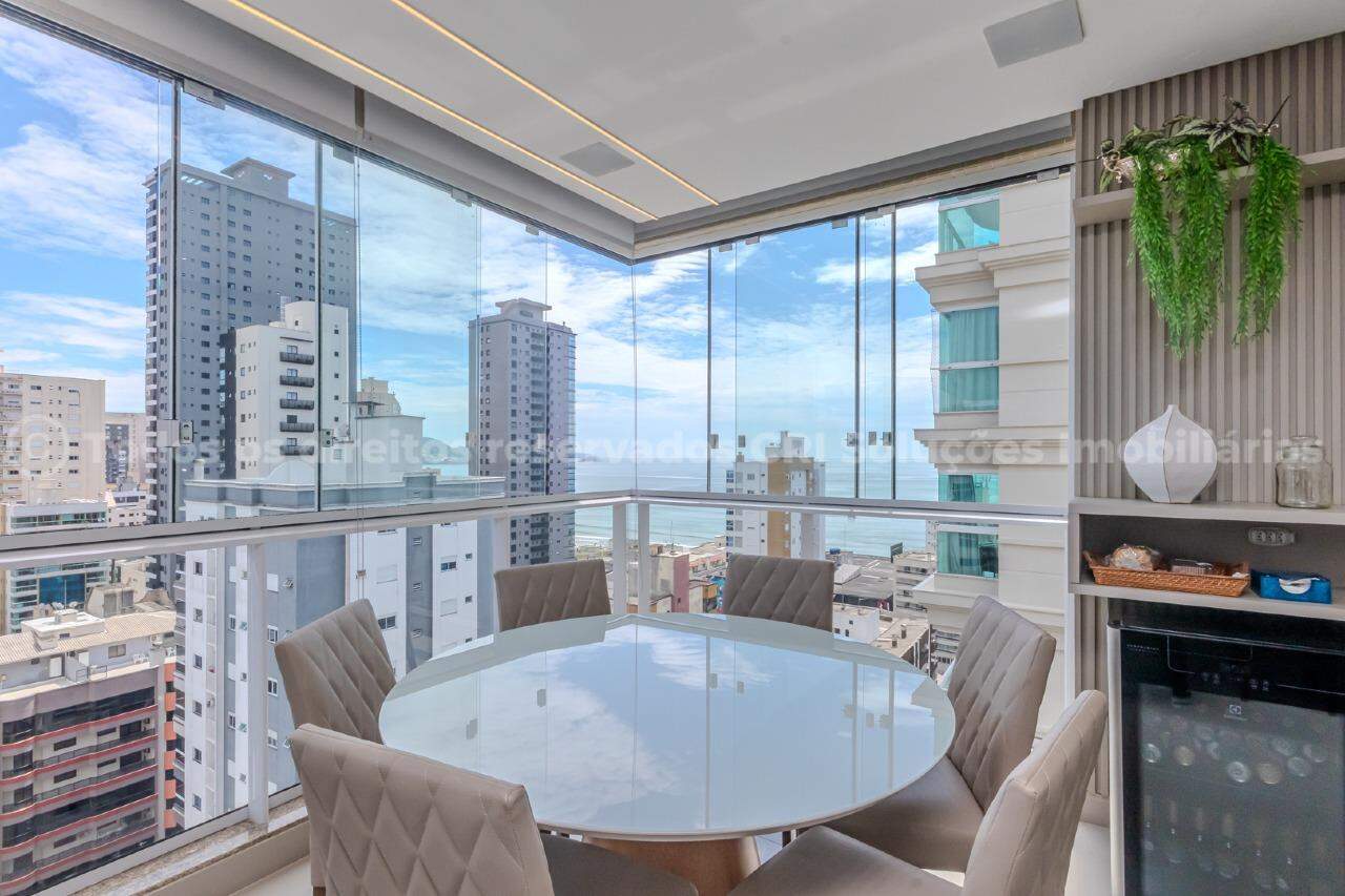Foto do imóvel Apartamento Mobiliado Vista Mar com 03 suítes á venda no Edifício Aureo em Itapema