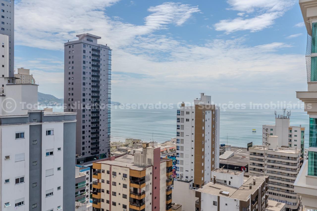 Foto do imóvel Apartamento Mobiliado Vista Mar com 03 suítes á venda no Edifício Aureo em Itapema