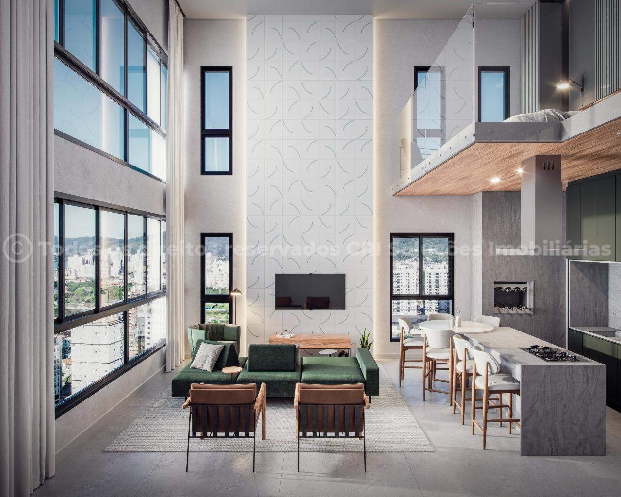 Foto do imóvel Apartamento no Edifício Plural Porto Belo – 100m², design sofisticado e lazer completo