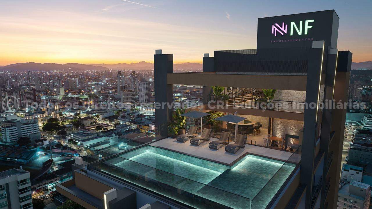 Apartamento com 1 dormitório no edifício NF Pulse Smart Living no Centro em Itajaí