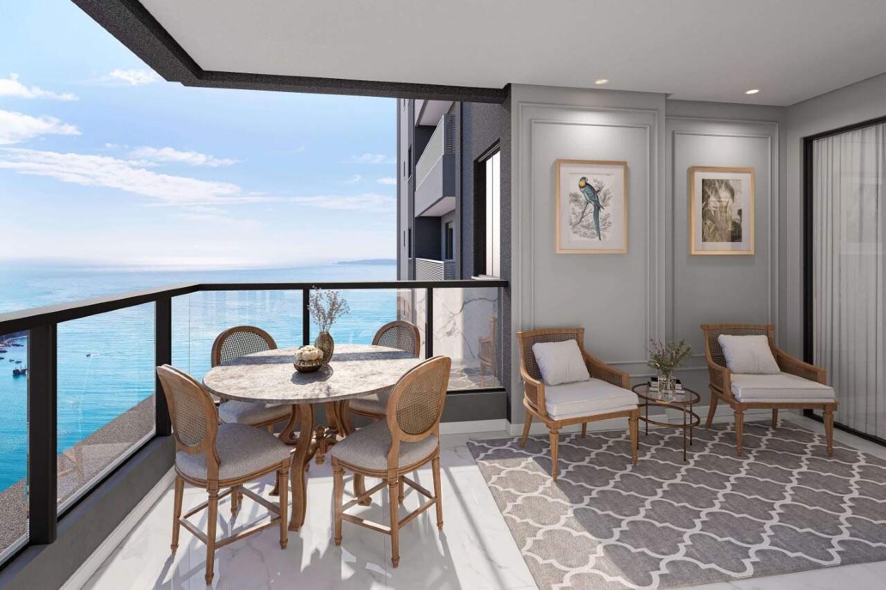 Apartamento 164m² com 4 Suítes no Edifício La Rocca no Centro em Itapema