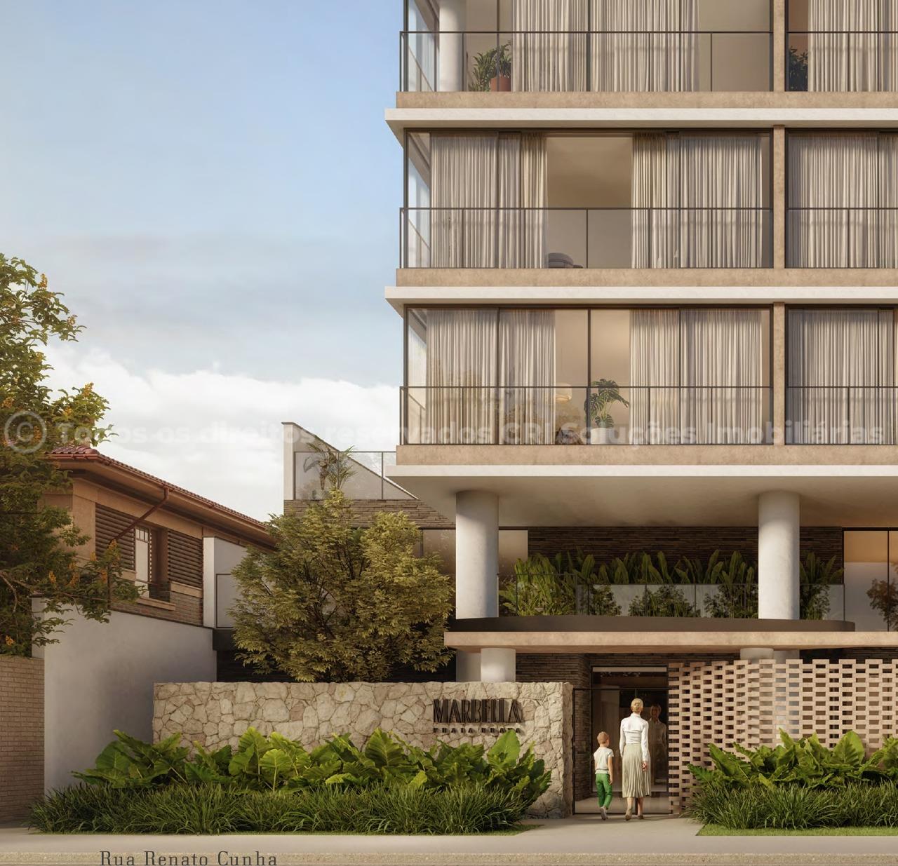 Foto do imóvel Apartamento no Marbella Praia Brava Itajaí com 3 suítes e 163m²