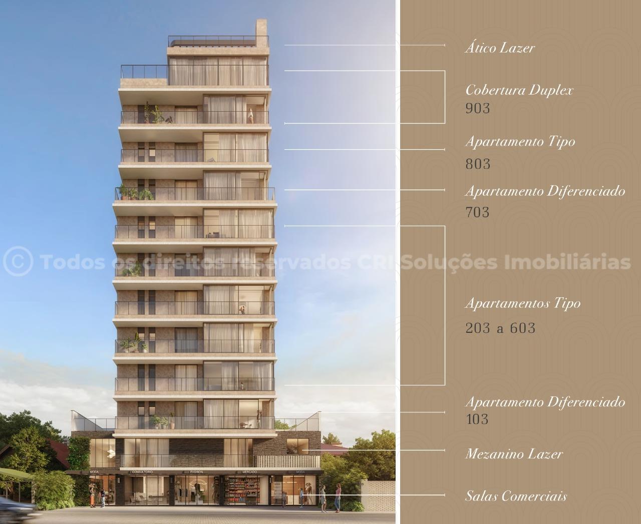 Foto do imóvel Apartamento no Marbella Praia Brava Itajaí com 3 suítes e 163m²