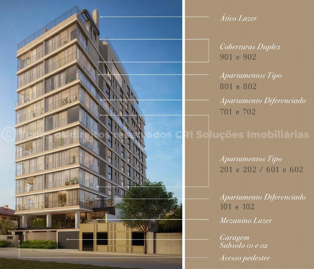 Foto do imóvel Apartamento no Marbella Praia Brava Itajaí com 3 suítes e 163m²