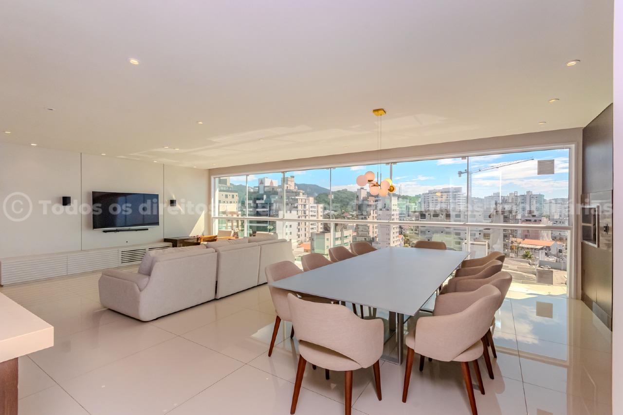 Foto do imóvel Apartamento mobiliado no Mirage Residence Praia Brava com 4 suítes e vista para o mar