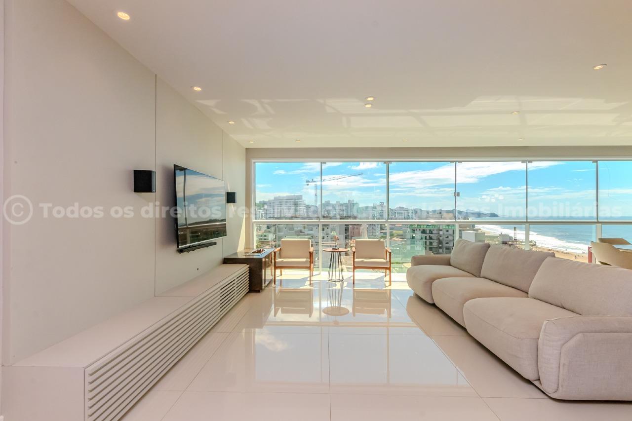 Foto do imóvel Apartamento mobiliado no Mirage Residence Praia Brava com 4 suítes e vista para o mar