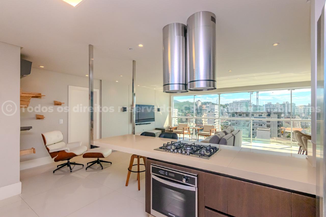 Foto do imóvel Apartamento mobiliado no Mirage Residence Praia Brava com 4 suítes e vista para o mar