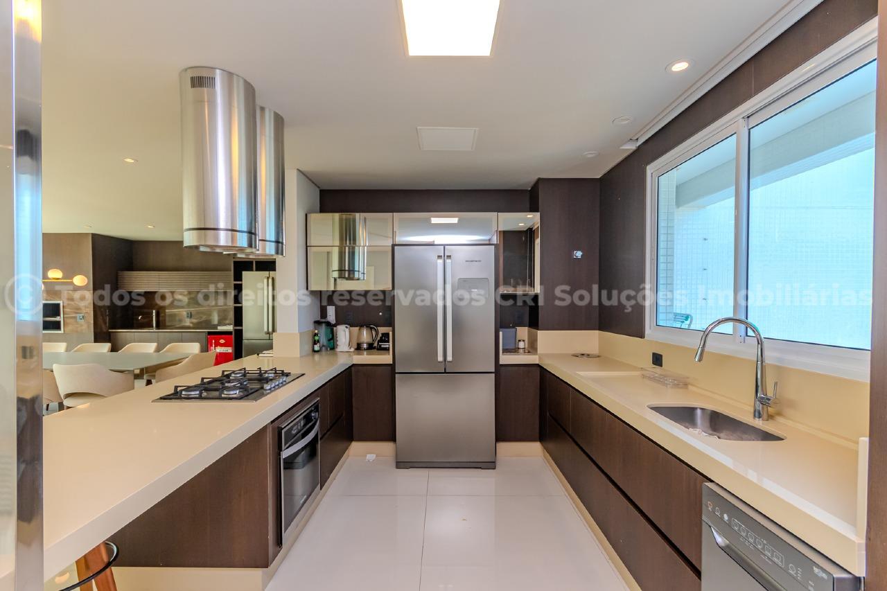 Foto do imóvel Apartamento mobiliado no Mirage Residence Praia Brava com 4 suítes e vista para o mar