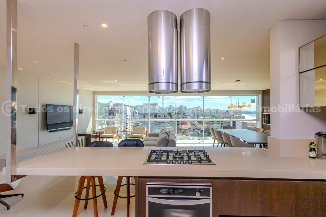 Foto do imóvel Apartamento mobiliado no Mirage Residence Praia Brava com 4 suítes e vista para o mar