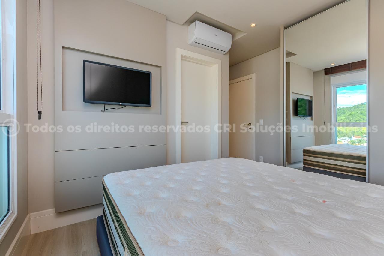 Foto do imóvel Apartamento mobiliado no Mirage Residence Praia Brava com 4 suítes e vista para o mar