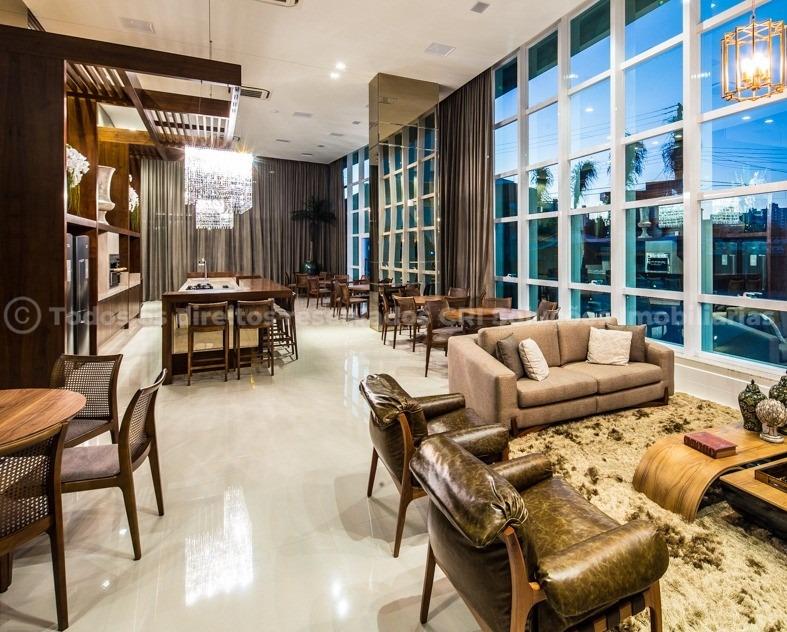 Foto do imóvel Apartamento mobiliado no Mirage Residence Praia Brava com 4 suítes e vista para o mar