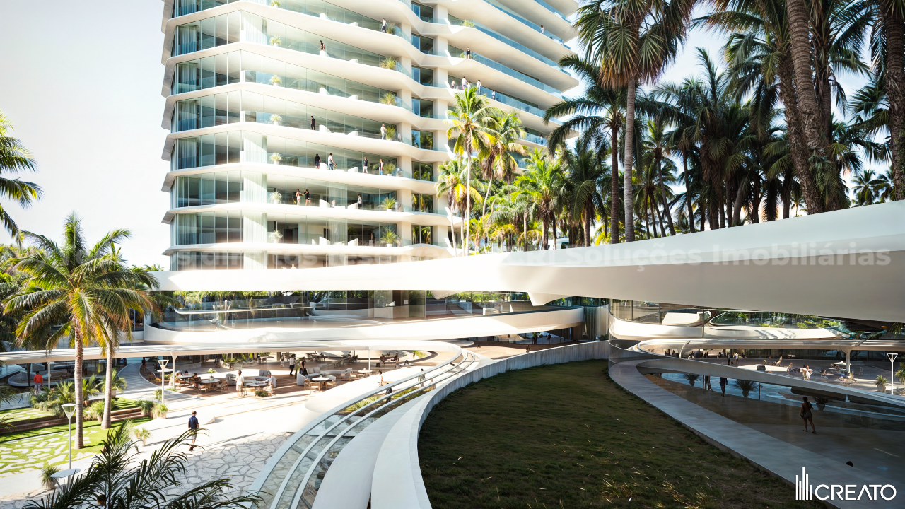 Foto do imóvel Edifício Atmosphere Spa Home Club a 280 metros do mar na Praia Brava em Itajaí.
