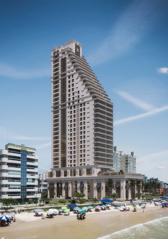 Foto do imóvel Apartamento na Planta Frente Mar com 04 Suítes á venda no Edifício Ópera em Itapema