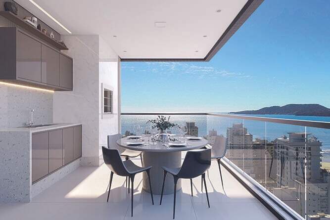 Foto do imóvel Apartamento em construção com 4 Suítes a venda no Thiesen Residence em Itapema, Meia Praia