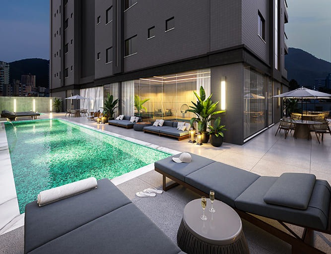 Foto do imóvel Apartamento em construção com 4 Suítes a venda no Thiesen Residence em Itapema, Meia Praia