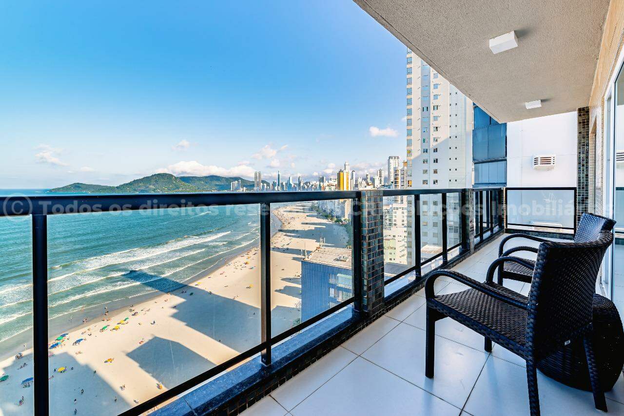 Foto do imóvel Apartamento Mobiliado Frente Mar com 03 Suítes á venda em Balneário Camboriú no Edifício Concorde