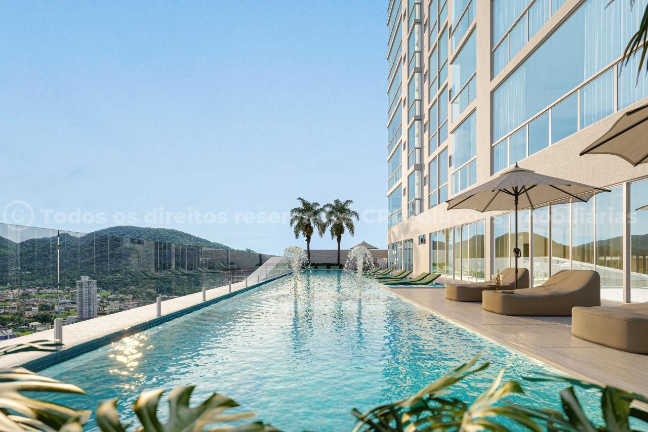 Foto do imóvel Apartamento 3 suítes na planta a venda no edifiíco Atlan Tower quadra mar no centro de Itapema