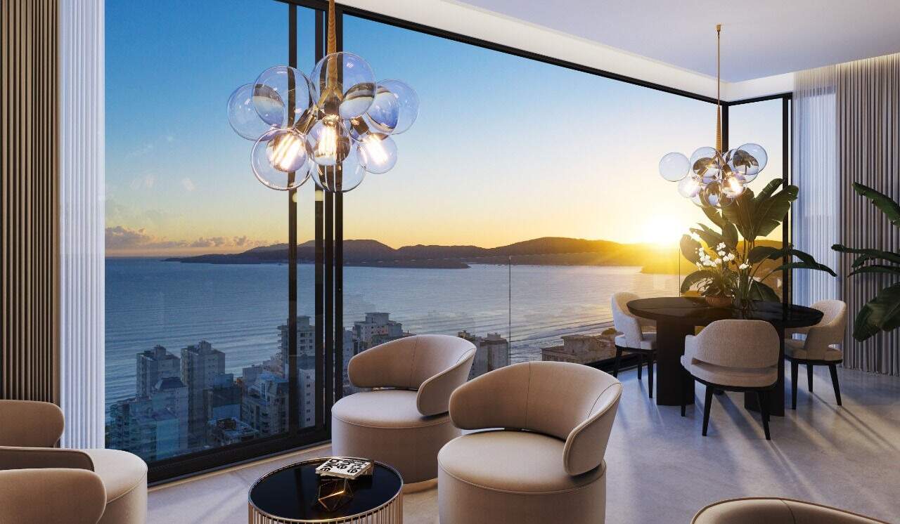 Foto do imóvel Apartamento no Shanghai Tower em Itapema com 203m², 4 Suítes, Vista para o Mar, Sacada Gourmet e Lazer Completo