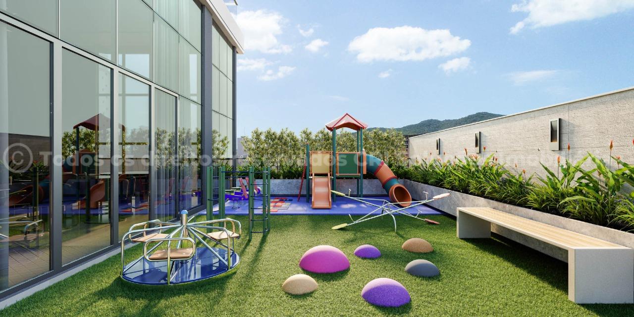 Foto do imóvel Apartamento 4 dormitórios sendo 2 suítes em construção a venda no Half Beach Towers na Meia Praia, Itapema