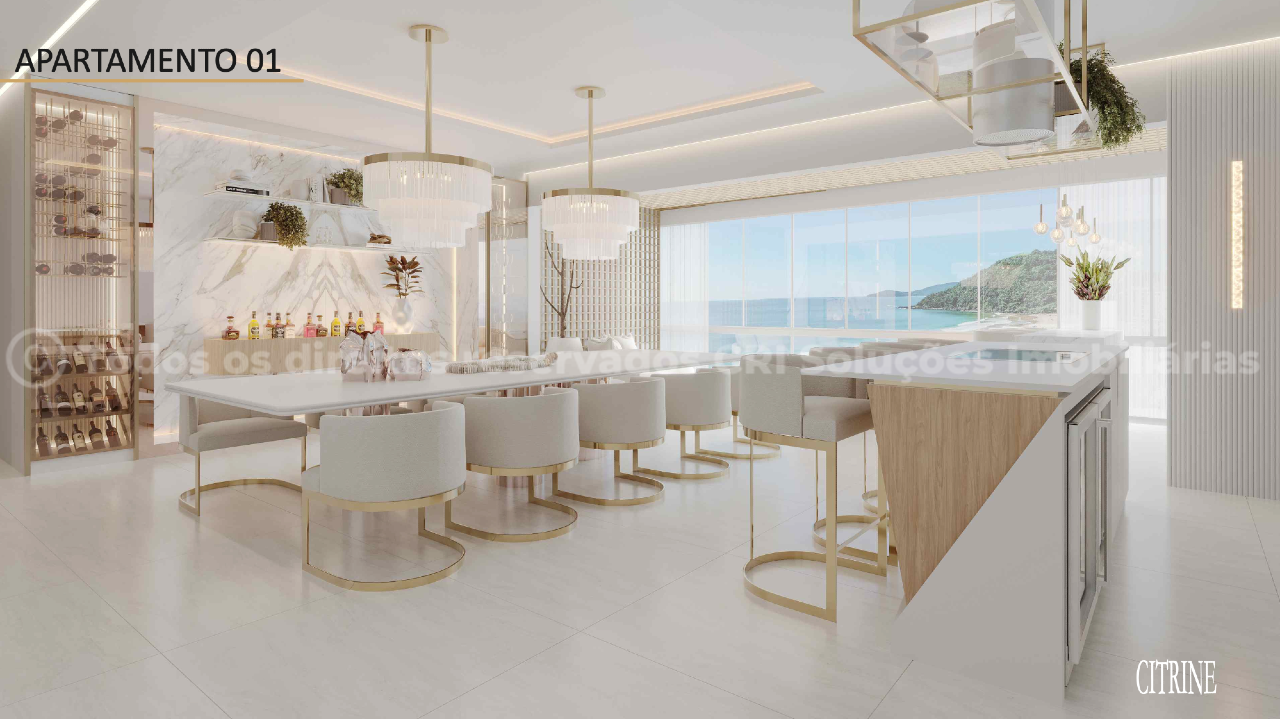 Foto do imóvel Apartamento com 3 suítes no Citrine Residence na Praia de Cabeçudas, Itajaí
