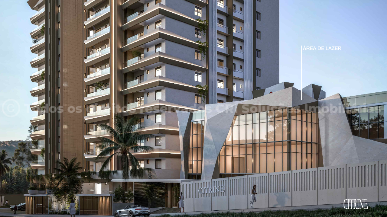 Foto do imóvel Apartamento com 3 suítes no Citrine Residence na Praia de Cabeçudas, Itajaí